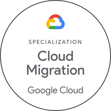 google cloud migration outline logo