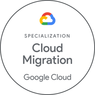 google cloud migration outline logo